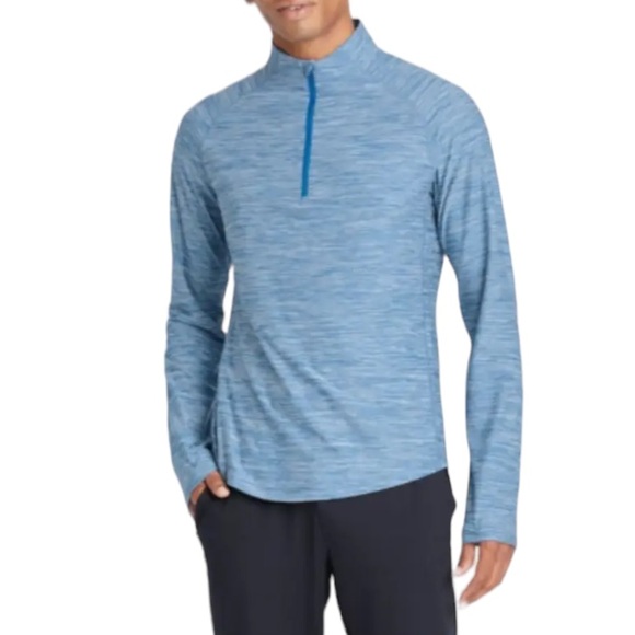 All in Motion Men's Cozy Soft Stretch 1/4 Zip Pullover | NWT - Picture 1 of 13